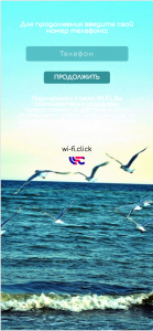 системы авторизации WI-FI.Click